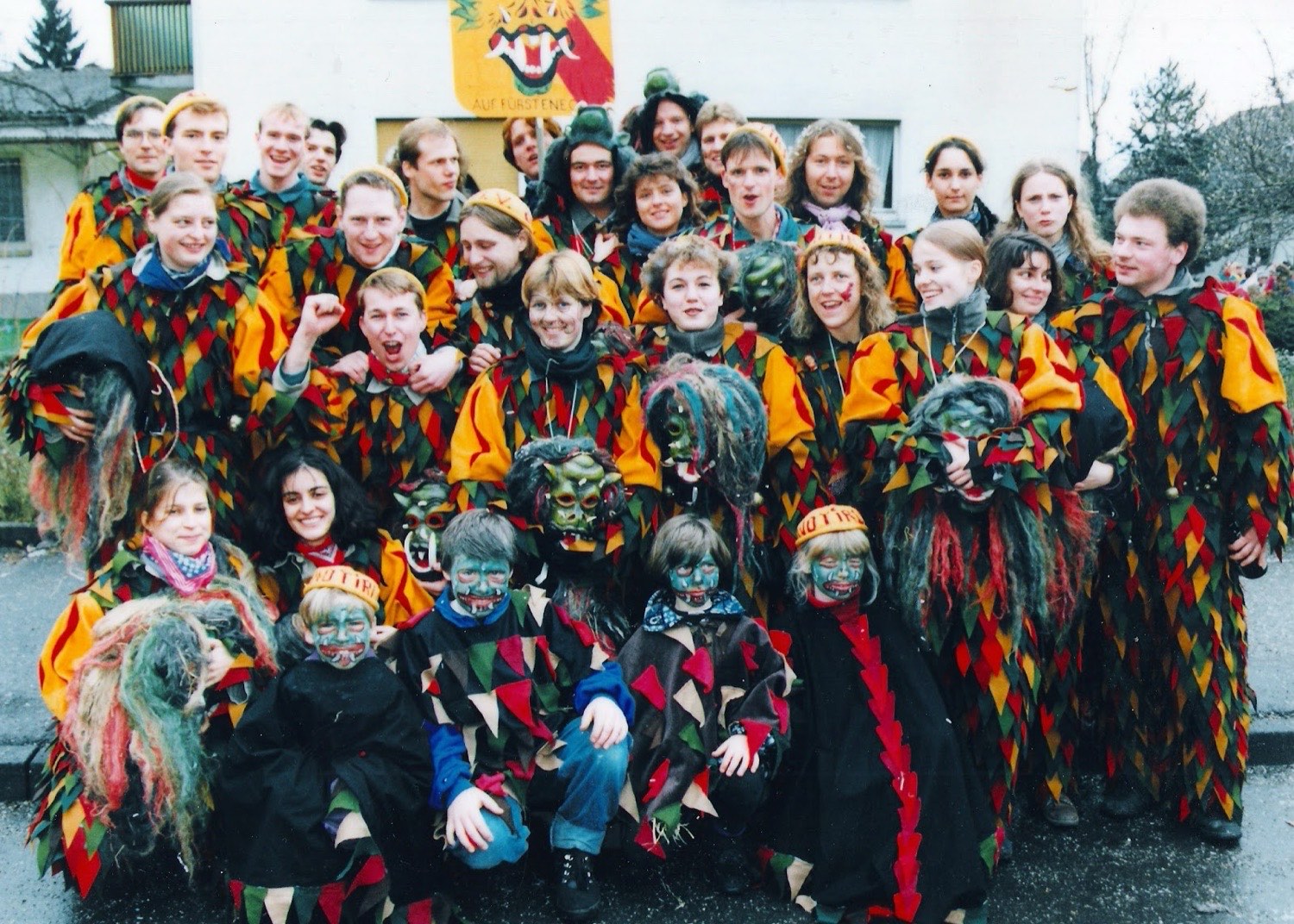Gruppenbild der Notir auf Fürsteneck aus dem Jahr 1996